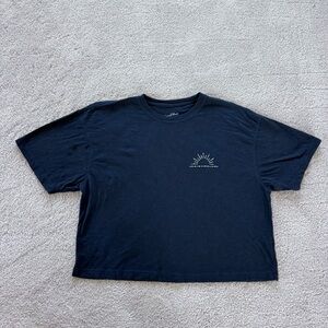 Universal Thread Charcoal Boxy Tee